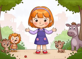 Kiara im Zoo